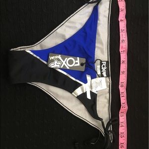 FOX RACING SEXY BLING BIKINI REVERSIBLE NEW LARGE
